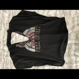 Express Black Graphic Tee